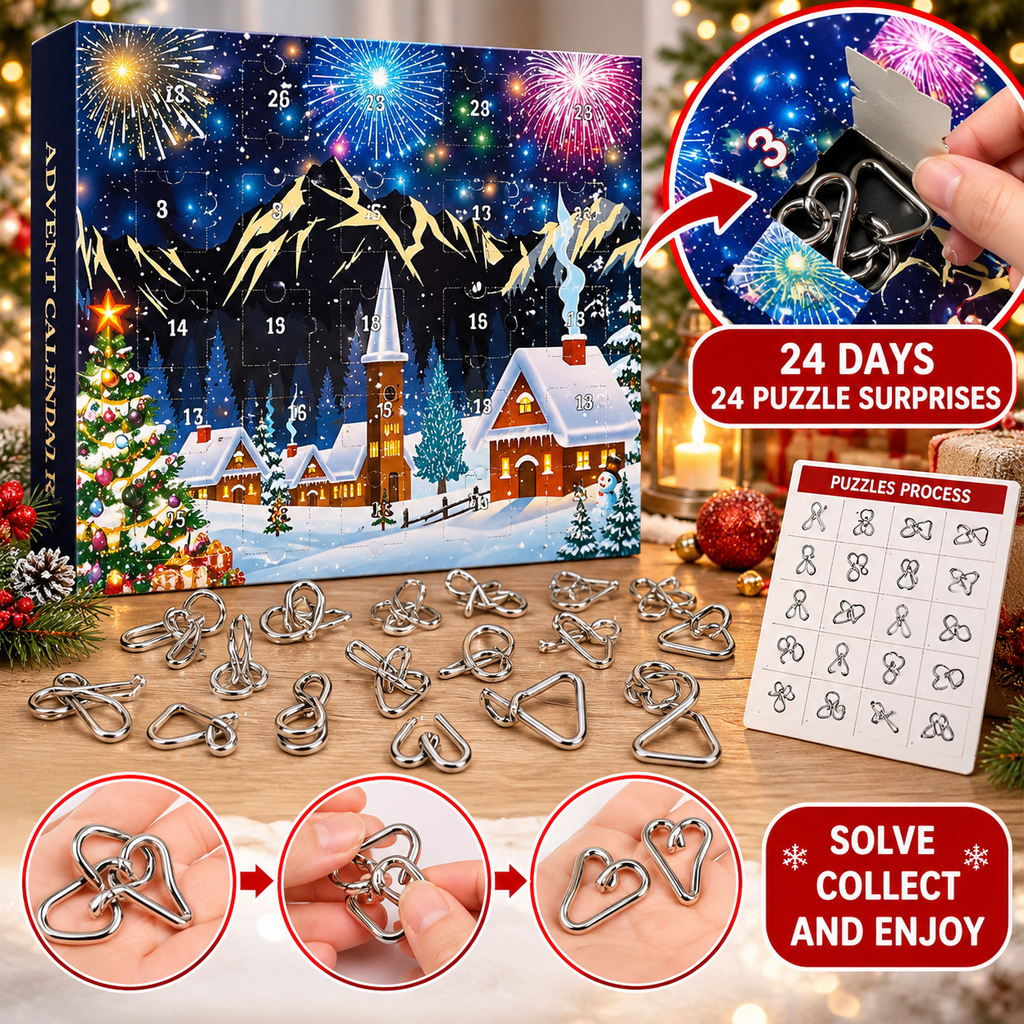 Mindlock – 24-Day Brain Teaser Game Advent Calendar