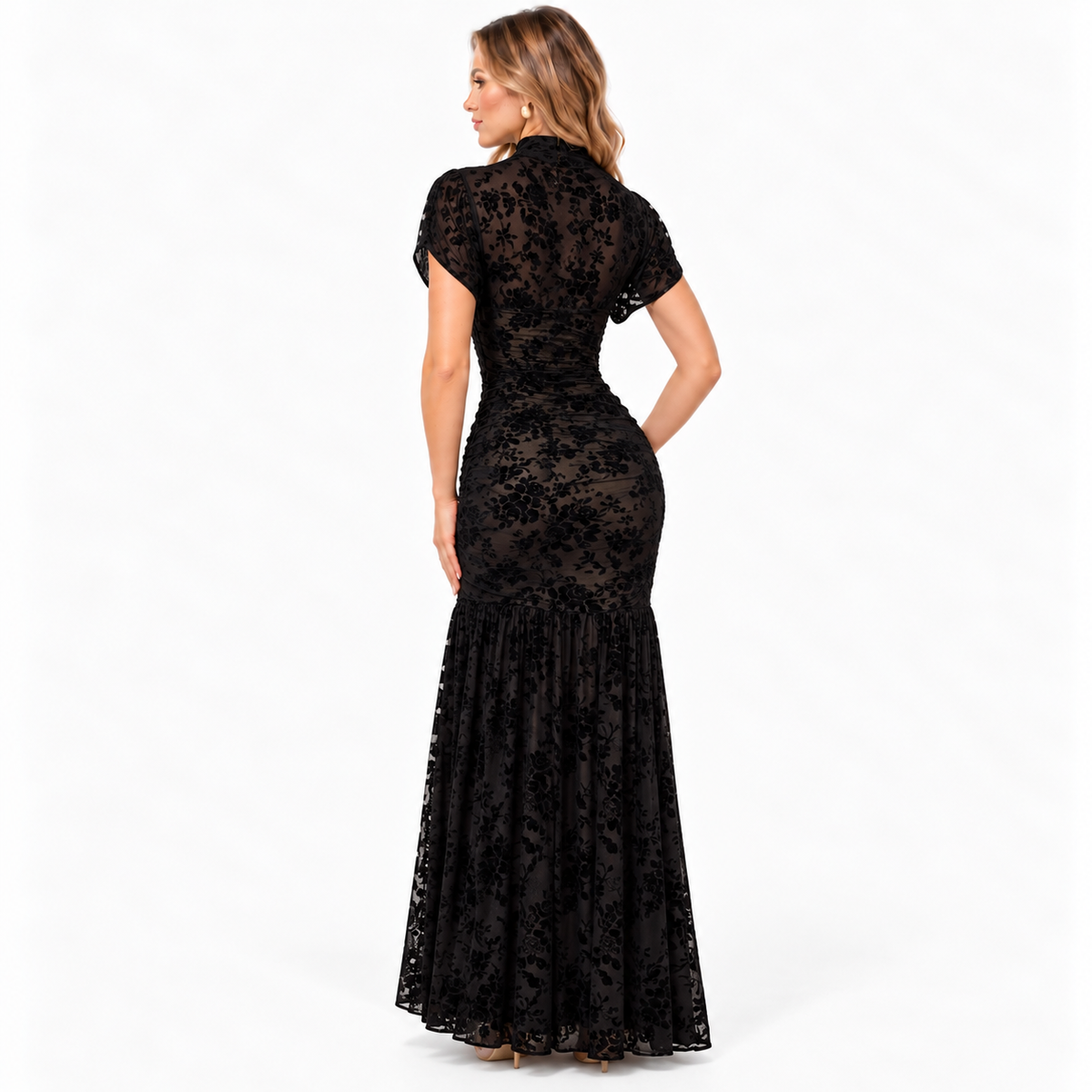 Cathy  - Ladies Flowy Maxi Dress