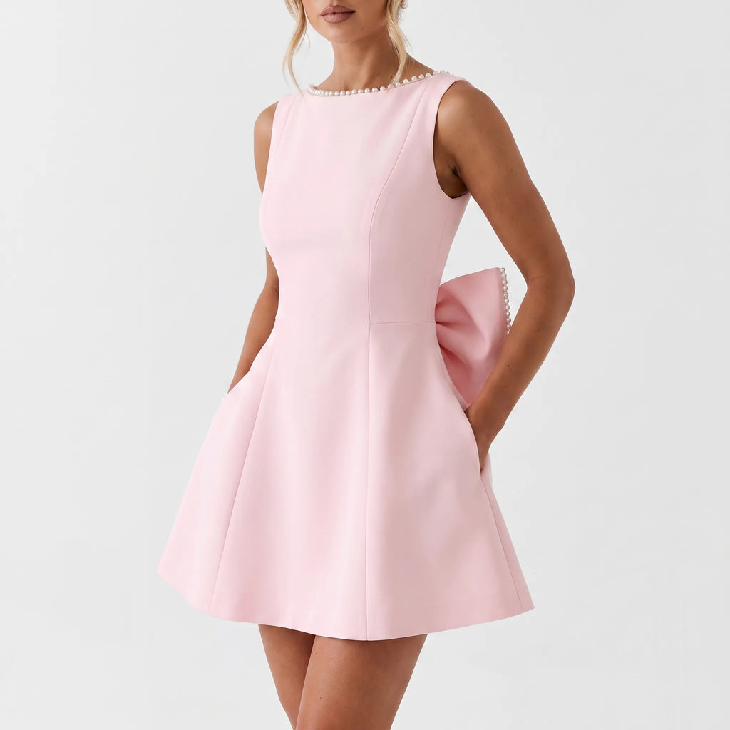 Bec  - Sleeveless A Line Mini Dress
