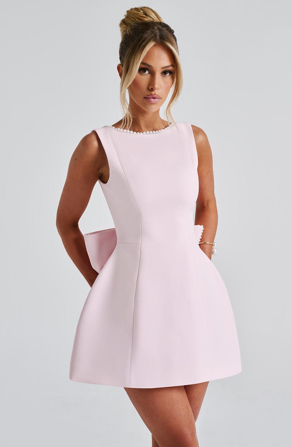 Bec  - Sleeveless A Line Mini Dress