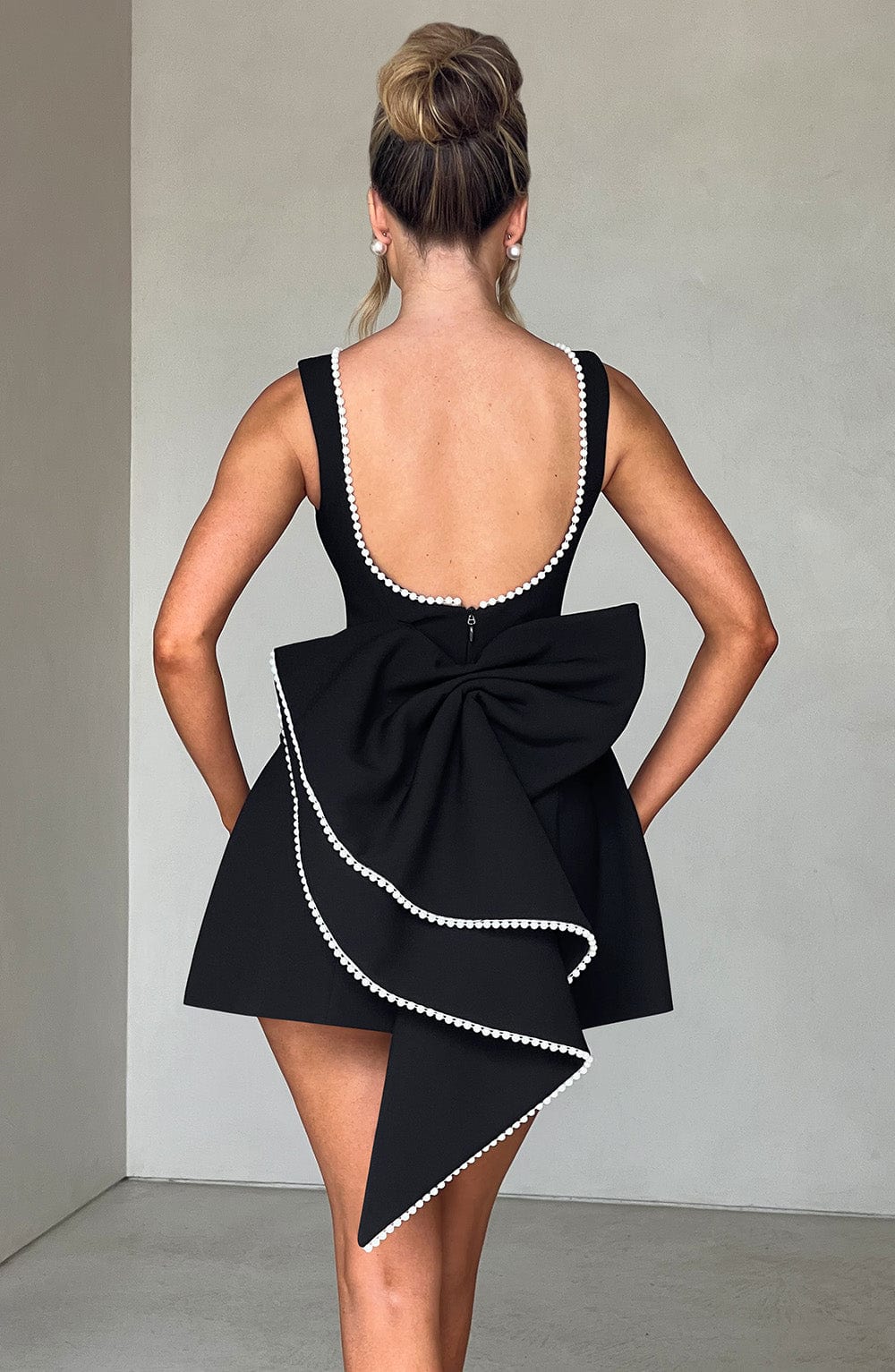 Bec  - Sleeveless A Line Mini Dress