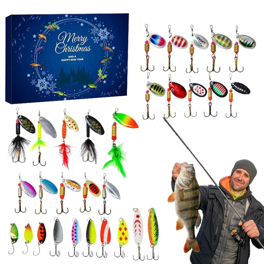 Fishing Tackle Advent Calendar | 24 Days of Lures & Tools for Freshwater and Saltwater Angling 2