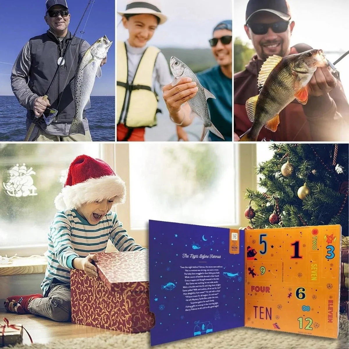 Fishing Tackle Advent Calendar | 24 Days of Lures & Tools for Freshwater and Saltwater Angling 3