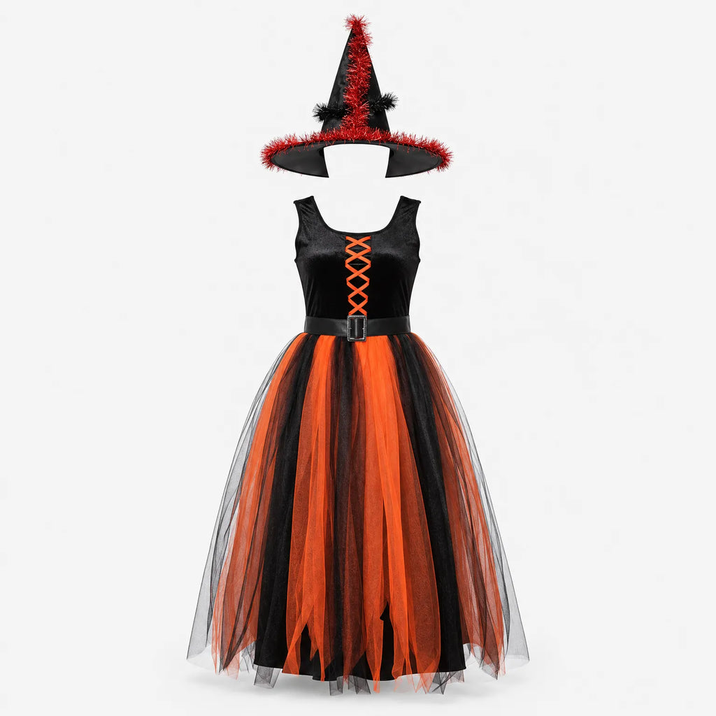 Halloween Classic Witch Fancy Dress Costume