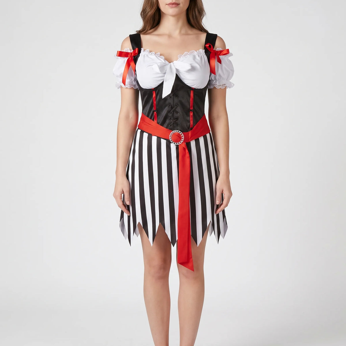 Halloween Corset Style Women Pirate Costume