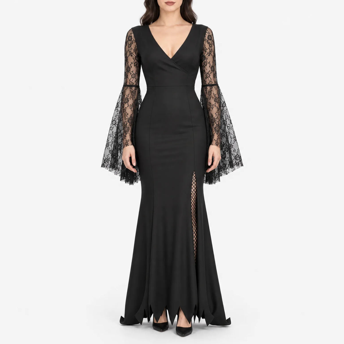 Halloween Floor Length Gothic Costume Dress