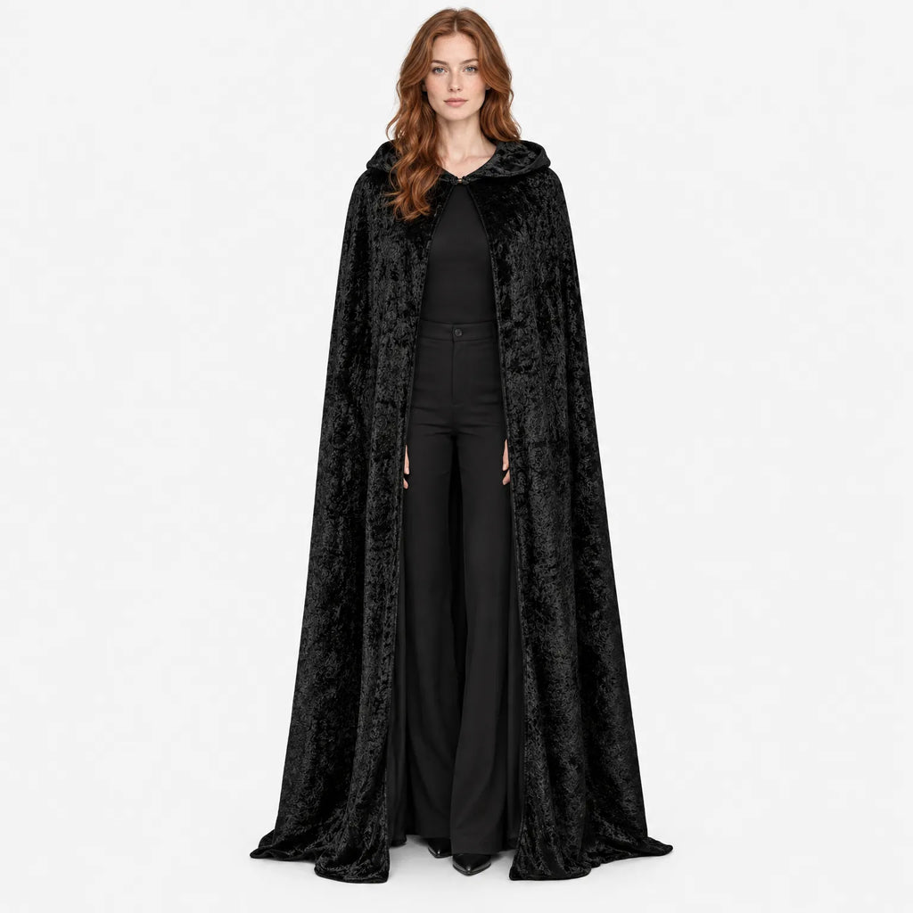 Halloween Full Length Hooded Costume Cape