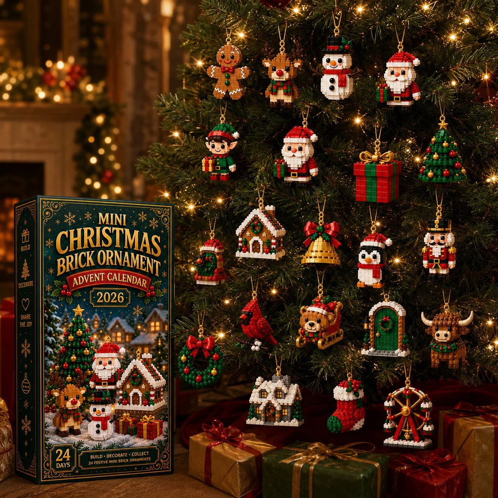 Holiday Collection | Christmas Ornament Advent Calendar with 24 Unique Mini Sets | Interactive Tree Decorations for Festive Countdown 3