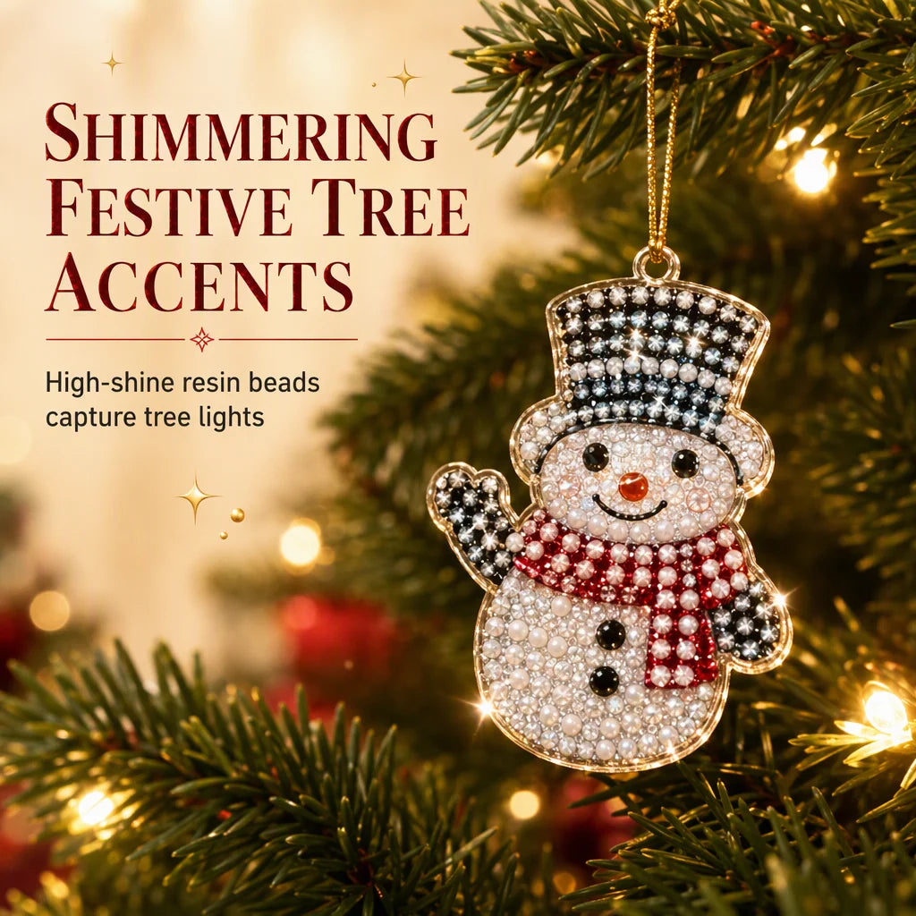 Holiday Craft Collection | DIY Advent Calendar with 24 Acrylic Ornaments | Creative Family Countdown for Festive Decoration 5