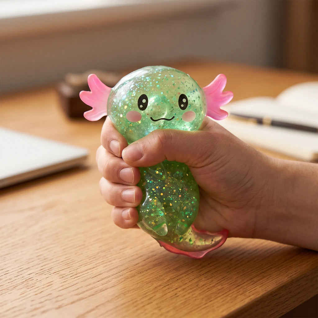 Janet  - Axolotl Shape Soft Fidget Toy