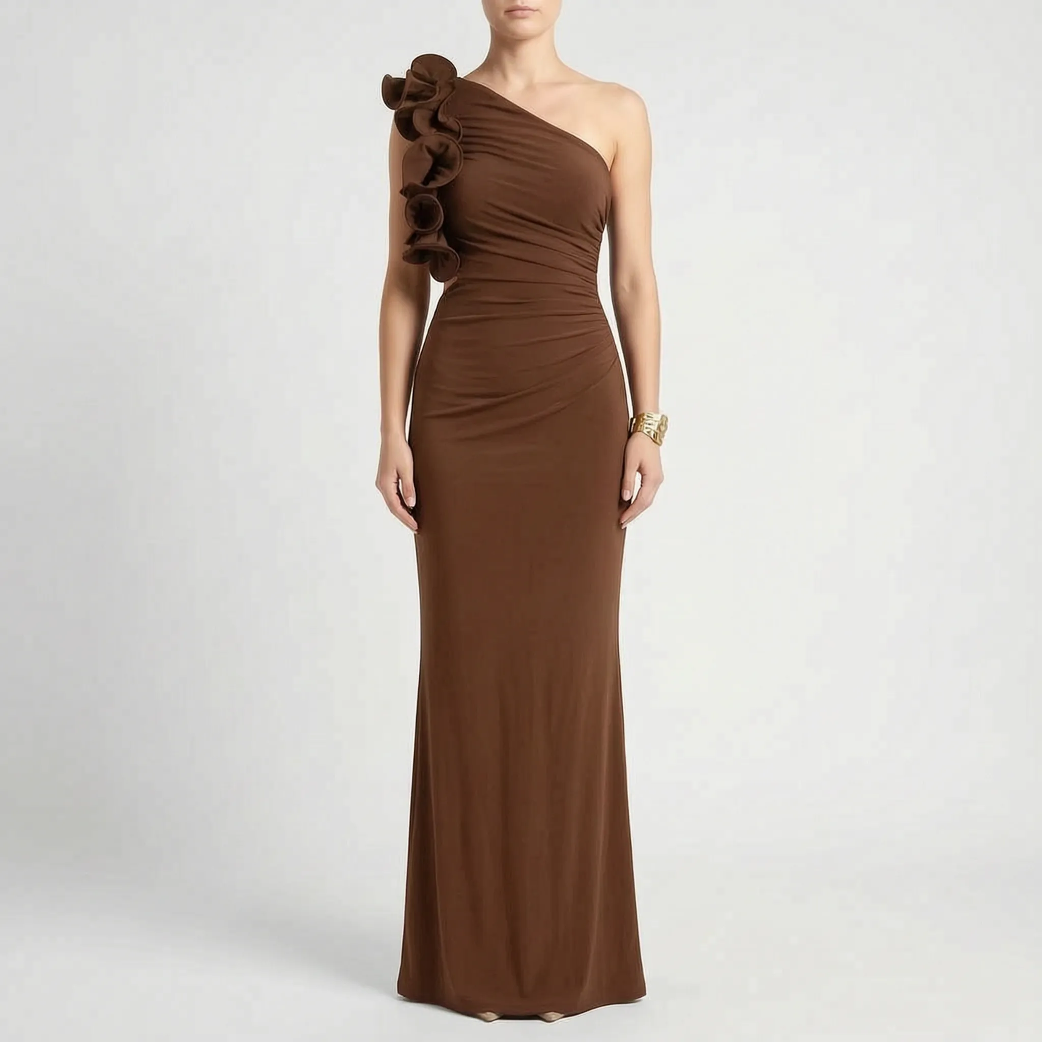 Margarita  - One-Shoulder Maxi Dress