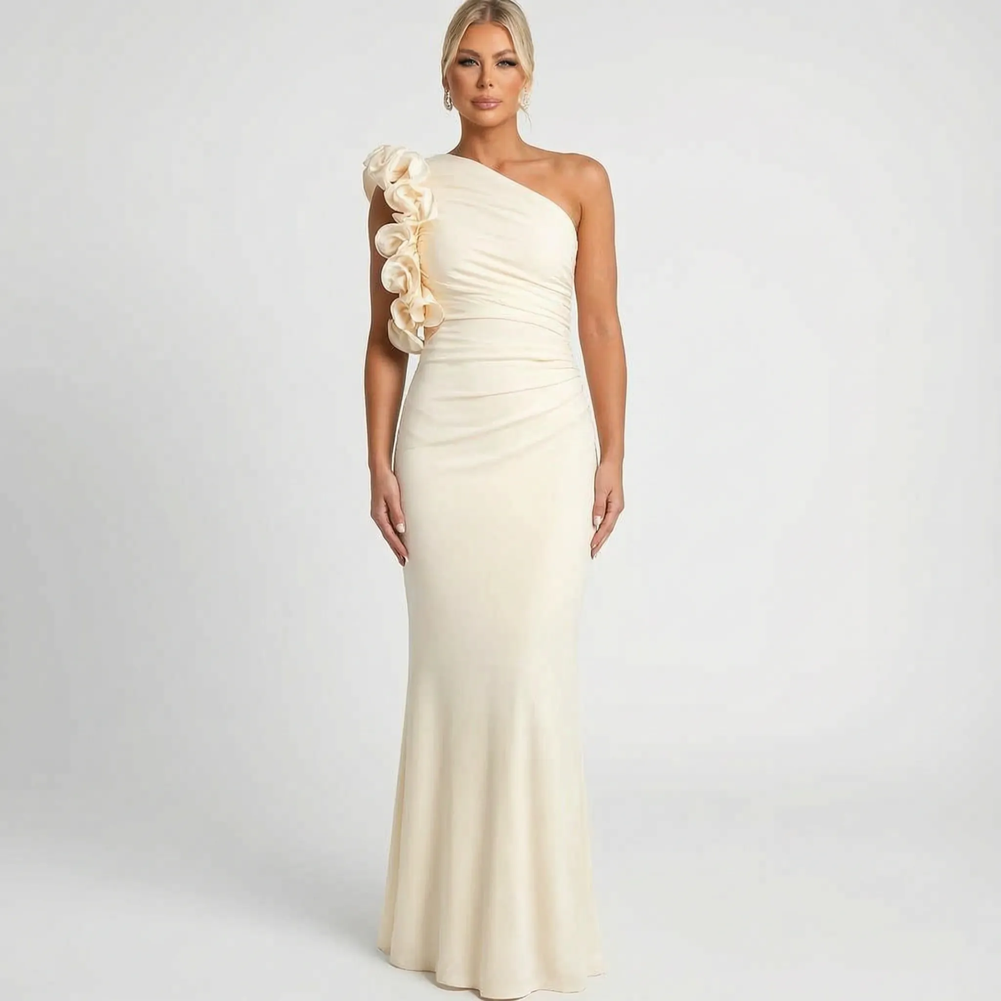Margarita  - One-Shoulder Maxi Dress
