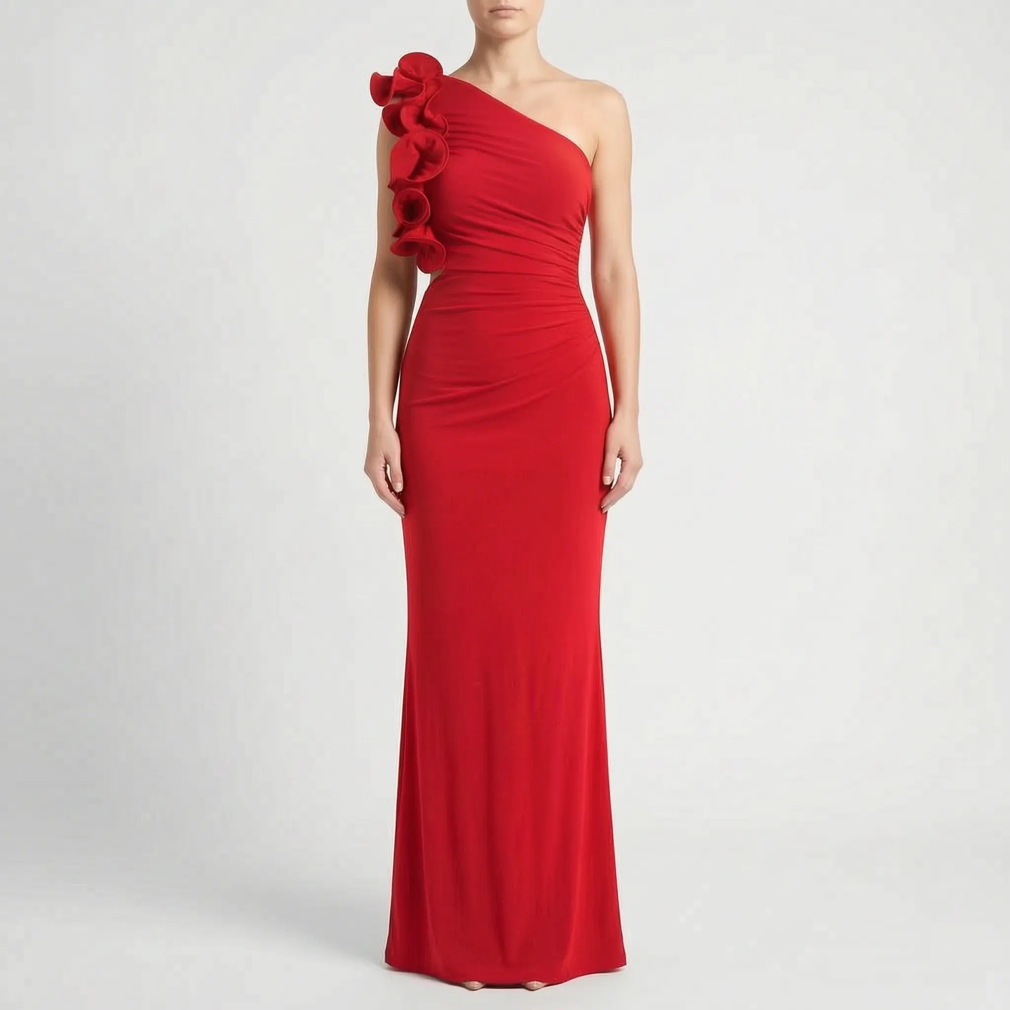 Margarita  - One-Shoulder Maxi Dress