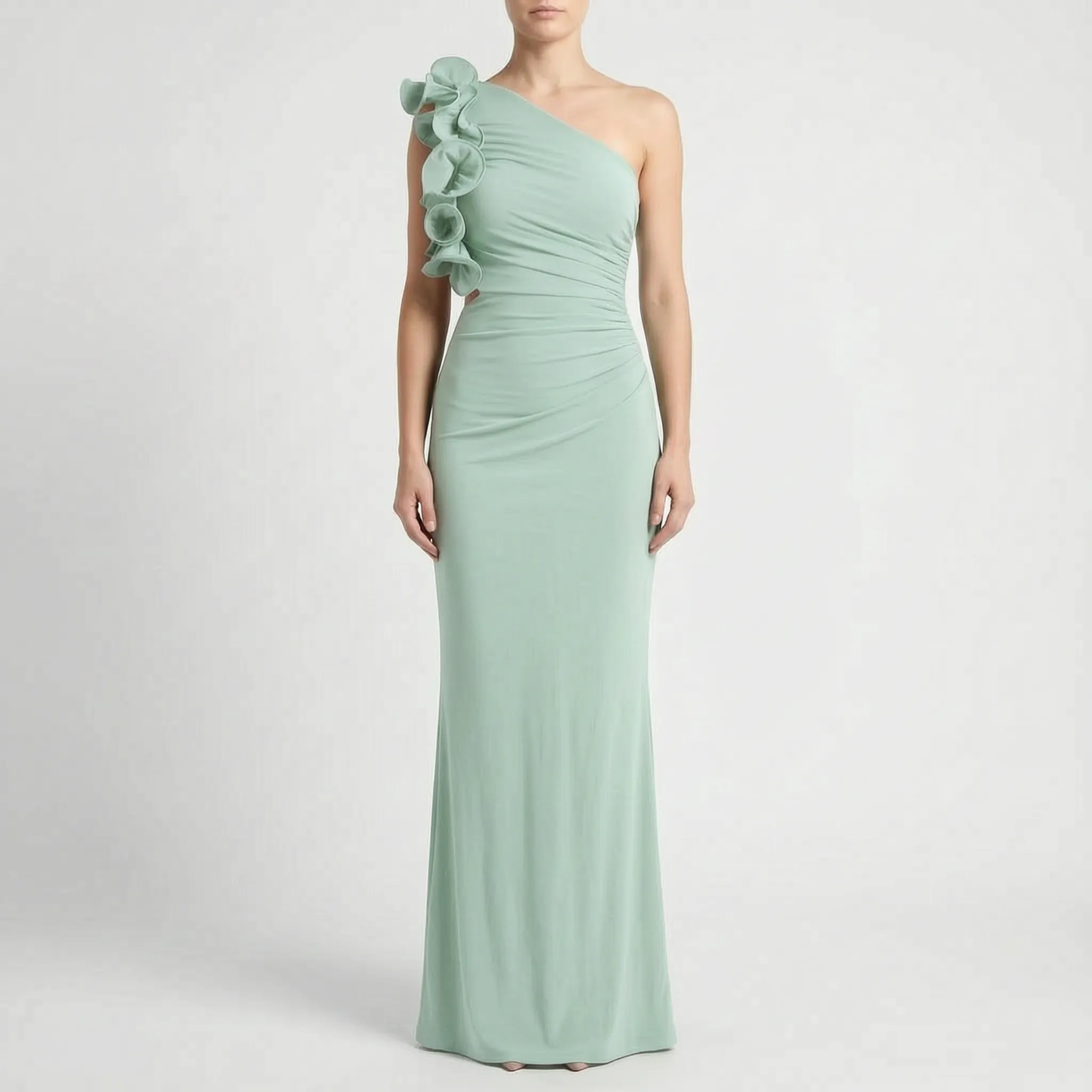 Margarita  - One-Shoulder Maxi Dress