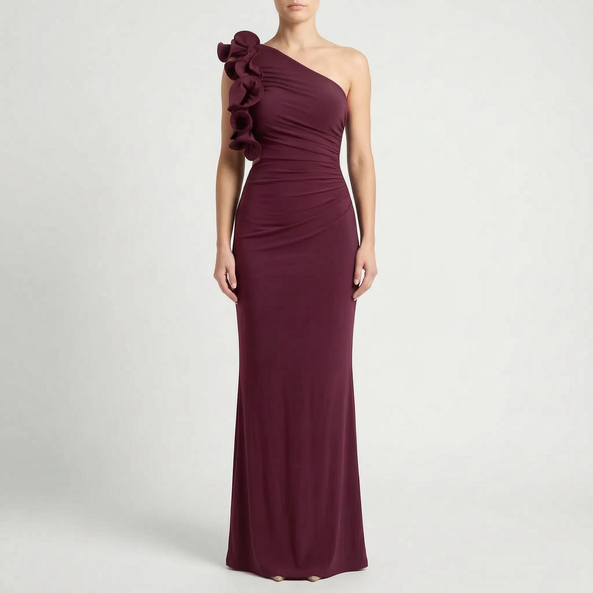 Margarita  - One-Shoulder Maxi Dress