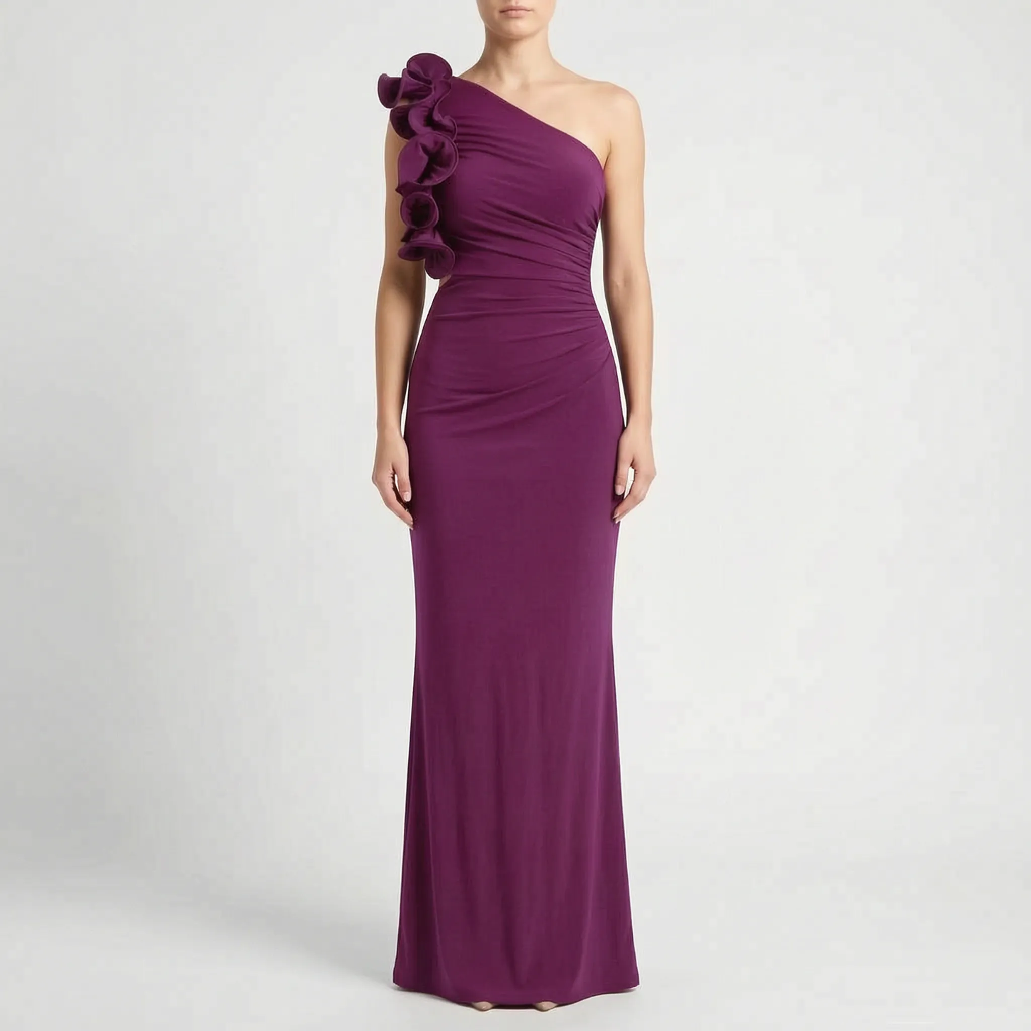 Margarita  - One-Shoulder Maxi Dress