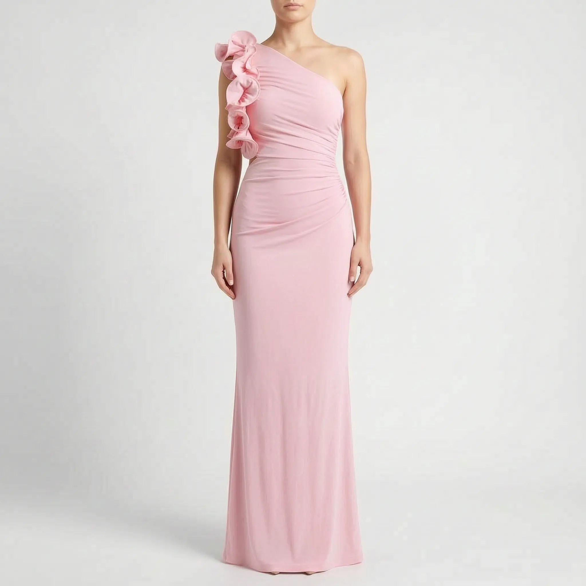 Margarita  - One-Shoulder Maxi Dress