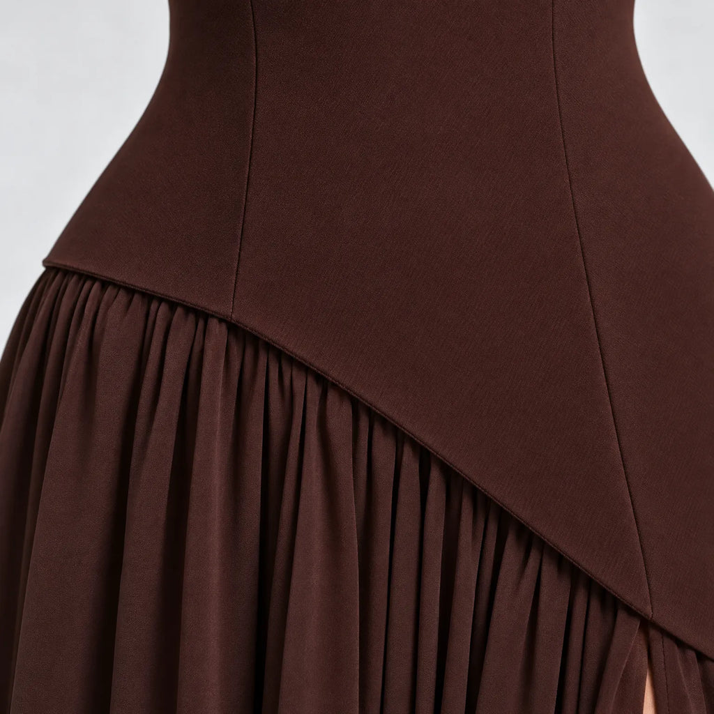 Marlene  - Draped Maxi Dress