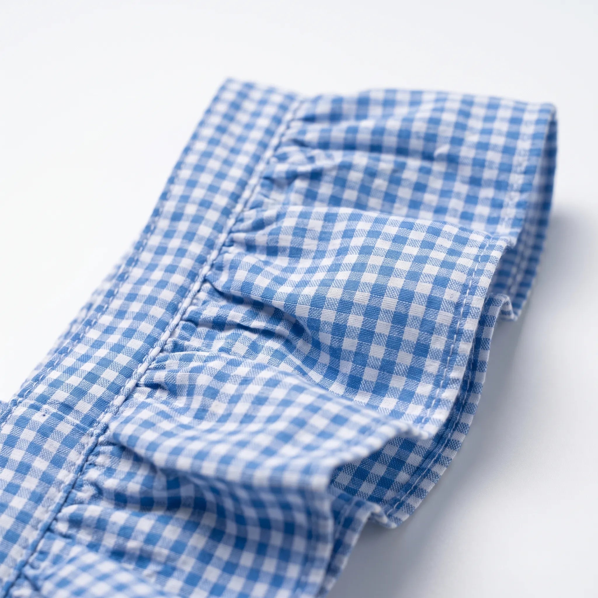 Meghan  - Blue Checkered Summer Dress
