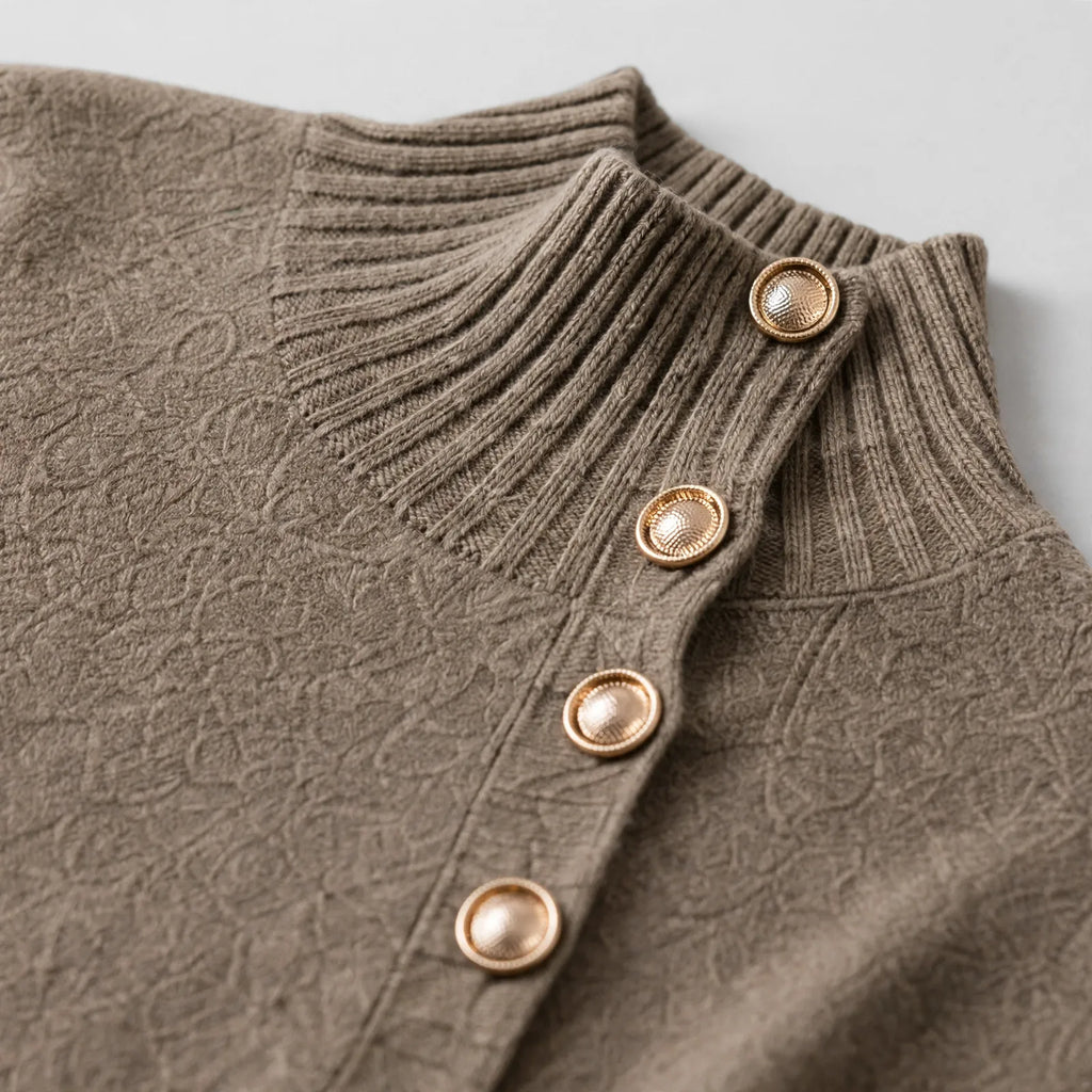 Ramona  - Knitted Winter Midi Jumper Dress