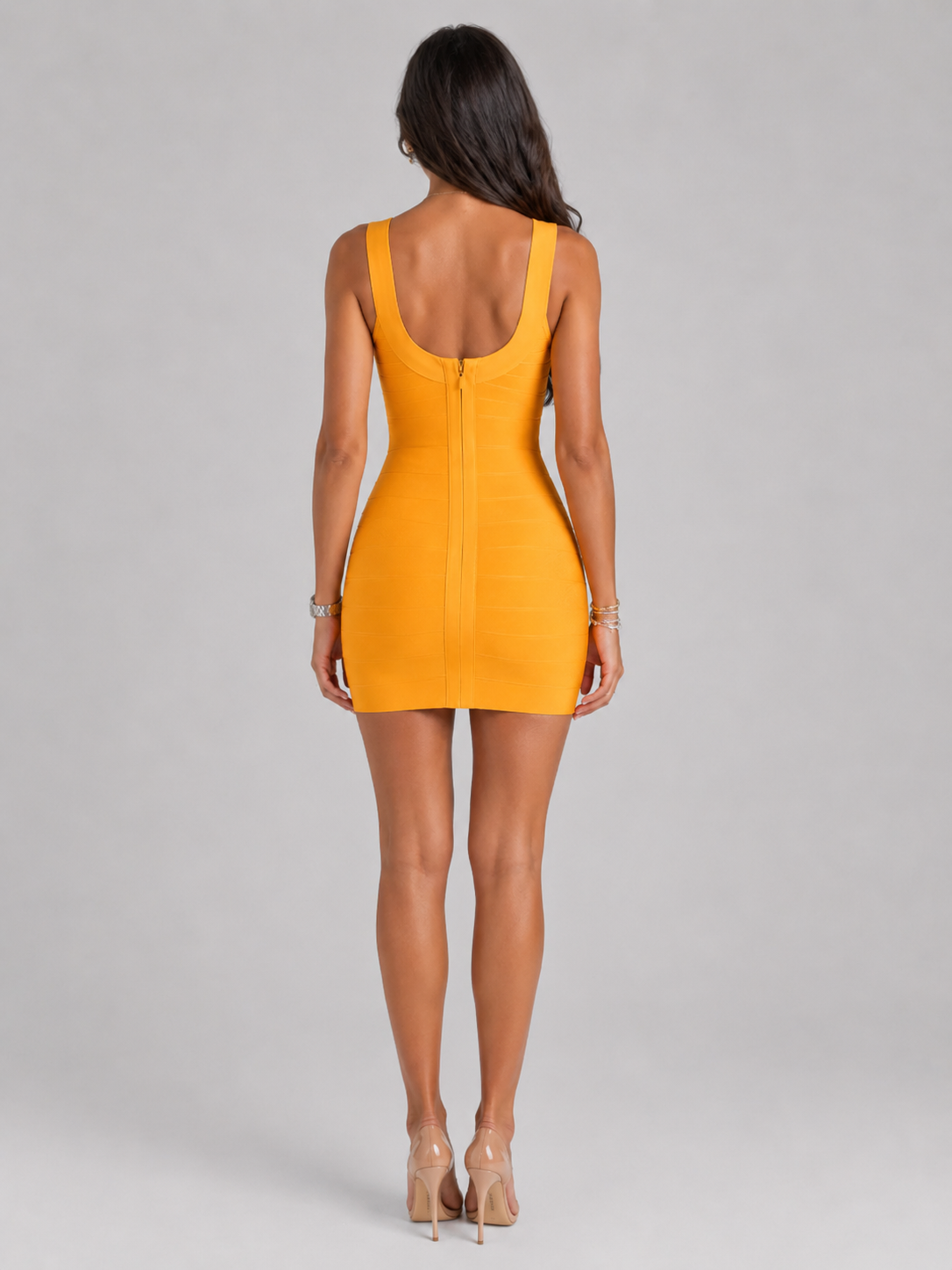 Raquel  - Sleeveless Bandage Mini Dress