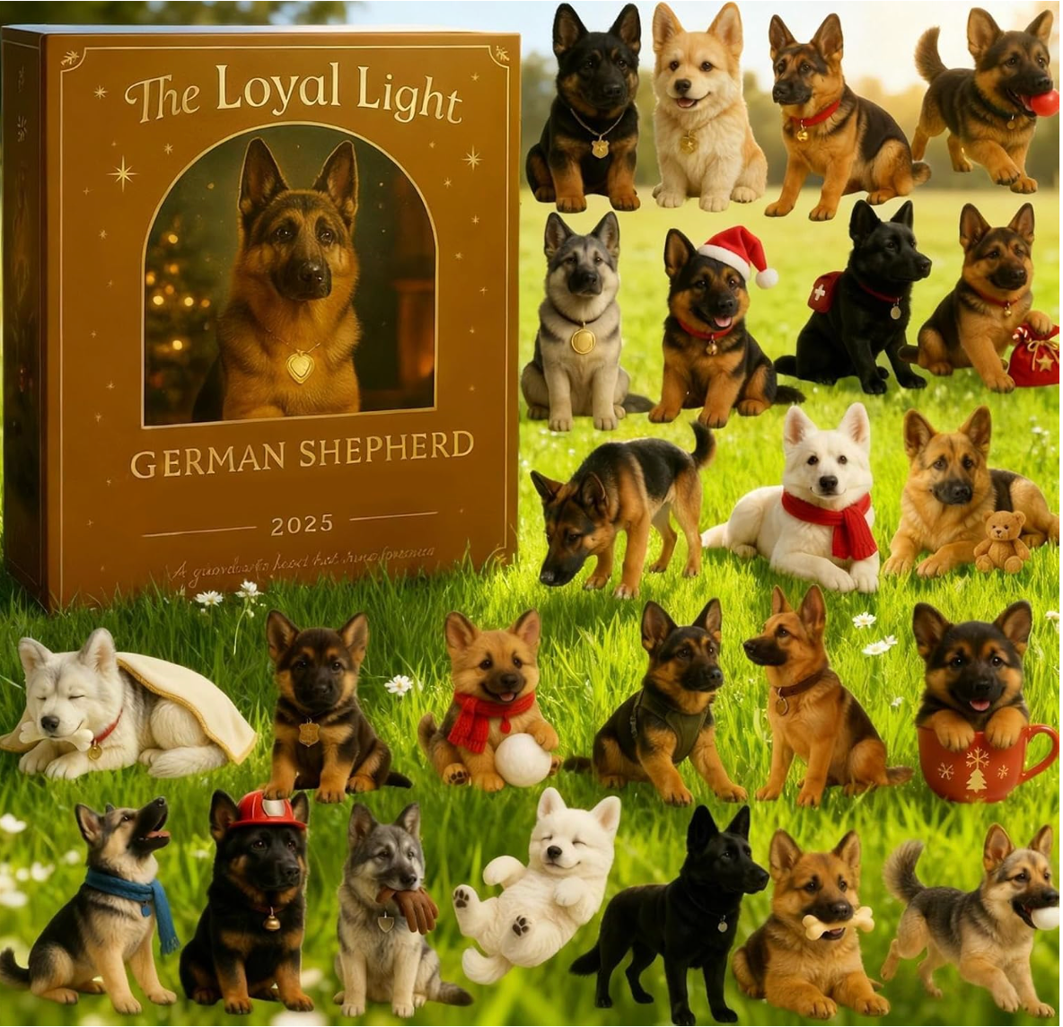 The Loyal Light – German Shepherd Dog Advent Calendar
