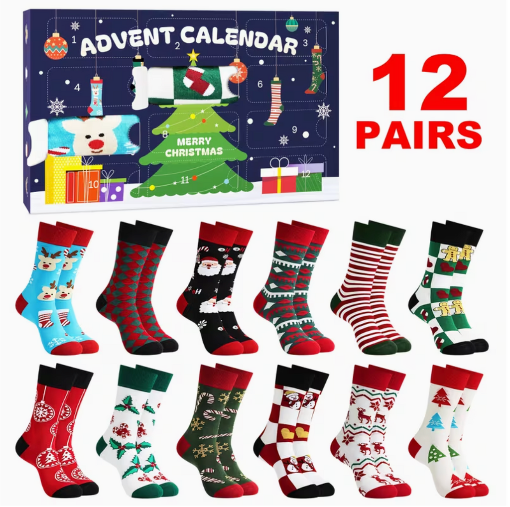 Holly – 12 Days of Christmas Sock Advent Calendar