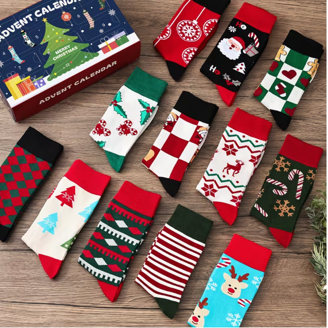 Holly – 12 Days of Christmas Sock Advent Calendar