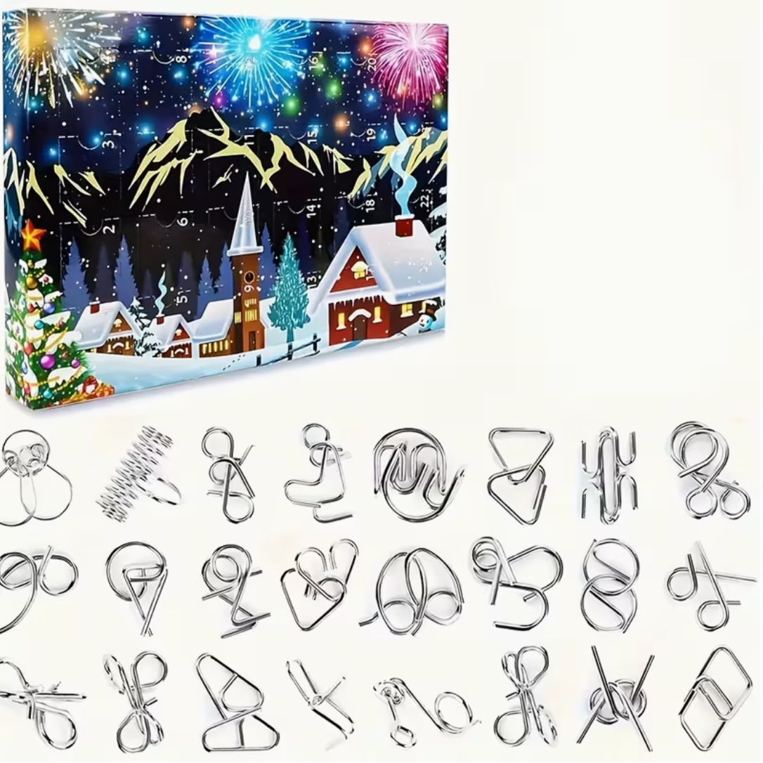 Mindlock – 24-Day Brain Teaser Game Advent Calendar