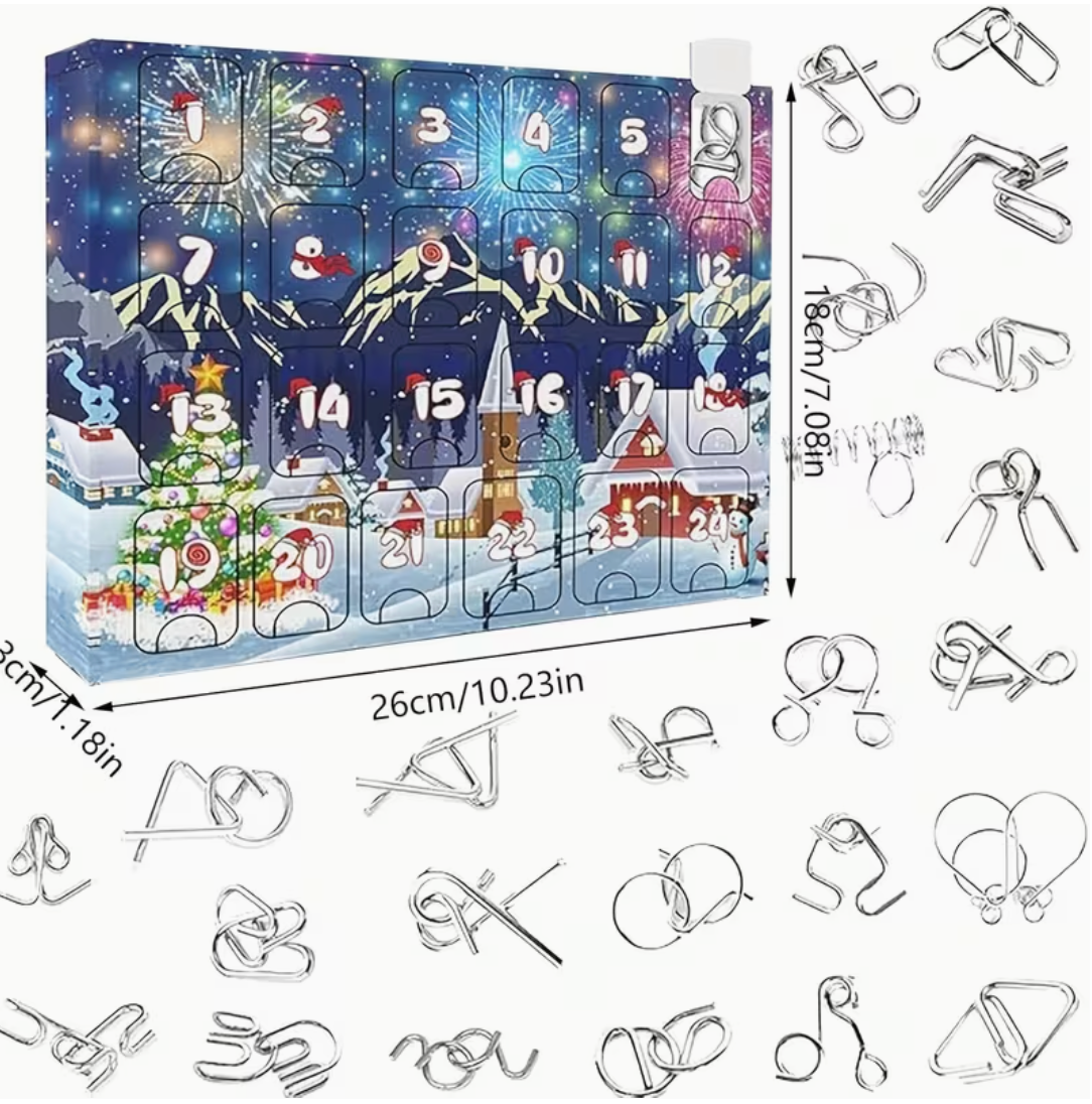 Mindlock – 24-Day Brain Teaser Game Advent Calendar