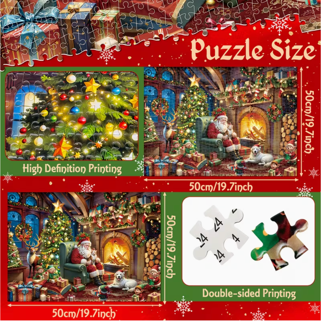 Yuletide – 24-Day Christmas Jigsaw Puzzle Advent Calendar