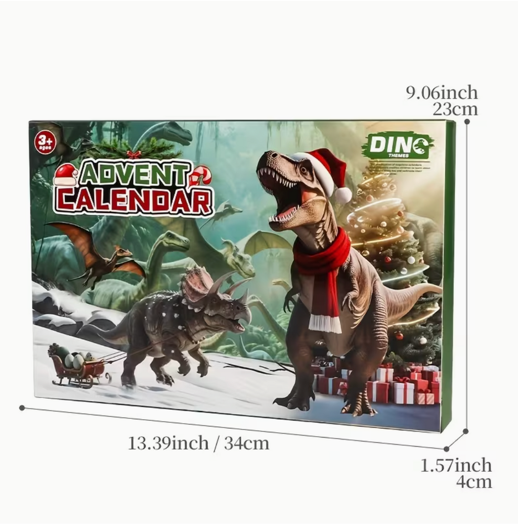 Dino Discovery – 24-Day Glow In The Dark Advent Calendar