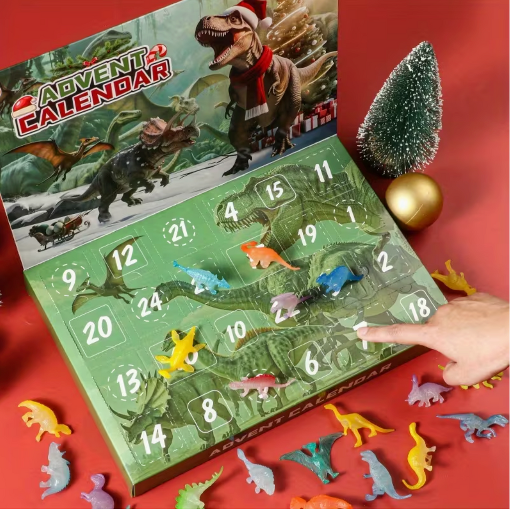 Dino Discovery – 24-Day Glow In The Dark Advent Calendar