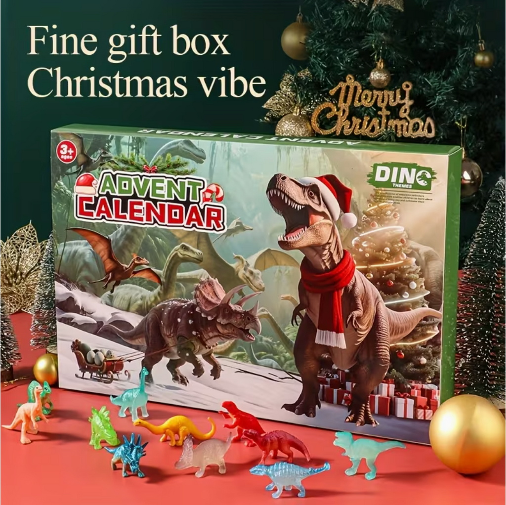 Dino Discovery – 24-Day Glow In The Dark Advent Calendar