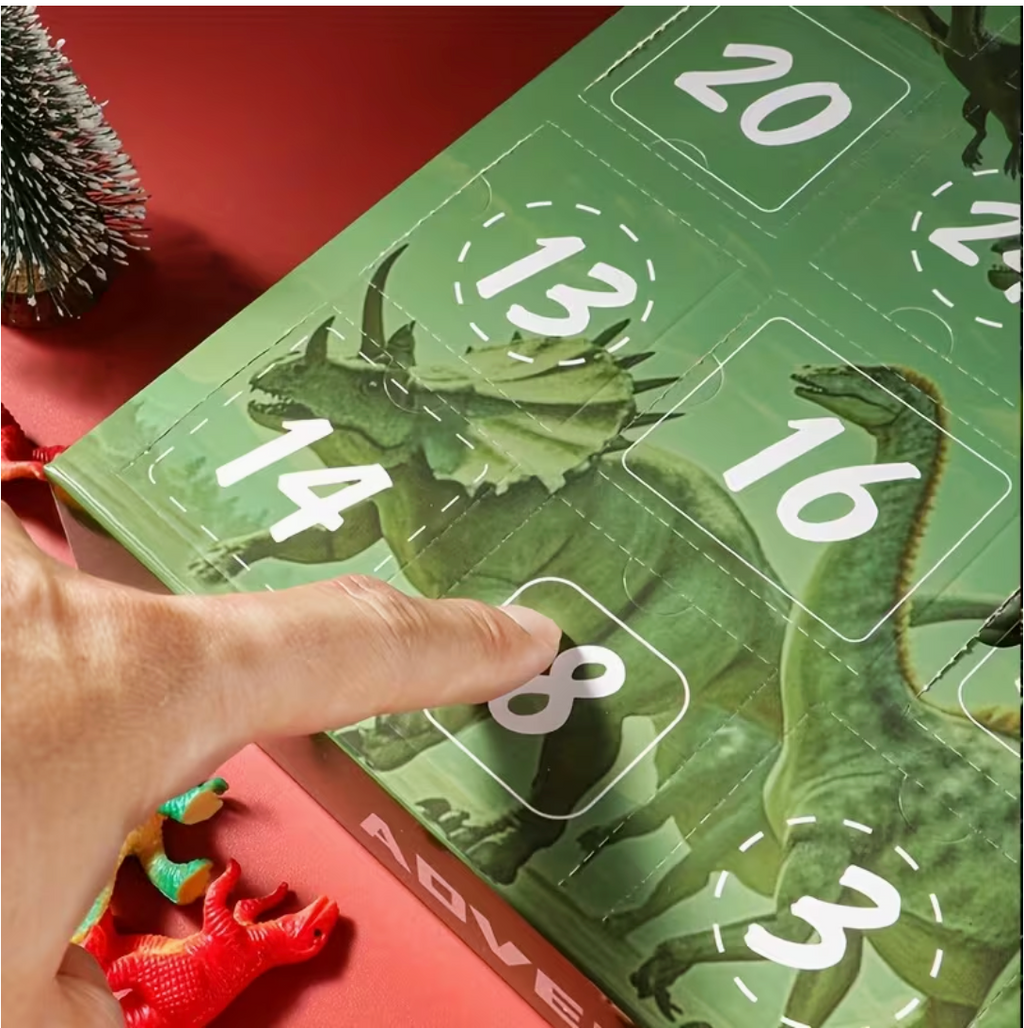 Dino Discovery – 24-Day Glow In The Dark Advent Calendar