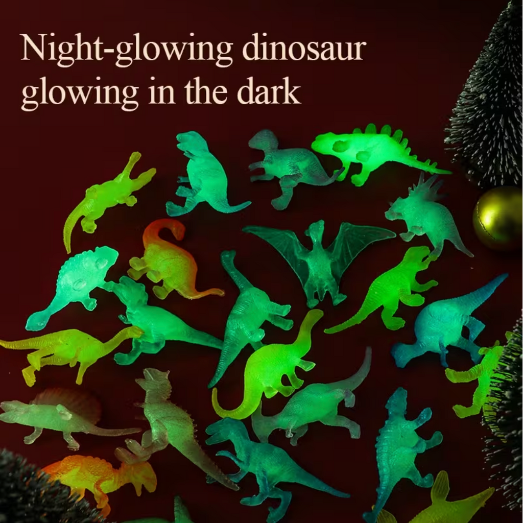 Dino Discovery – 24-Day Glow In The Dark Advent Calendar