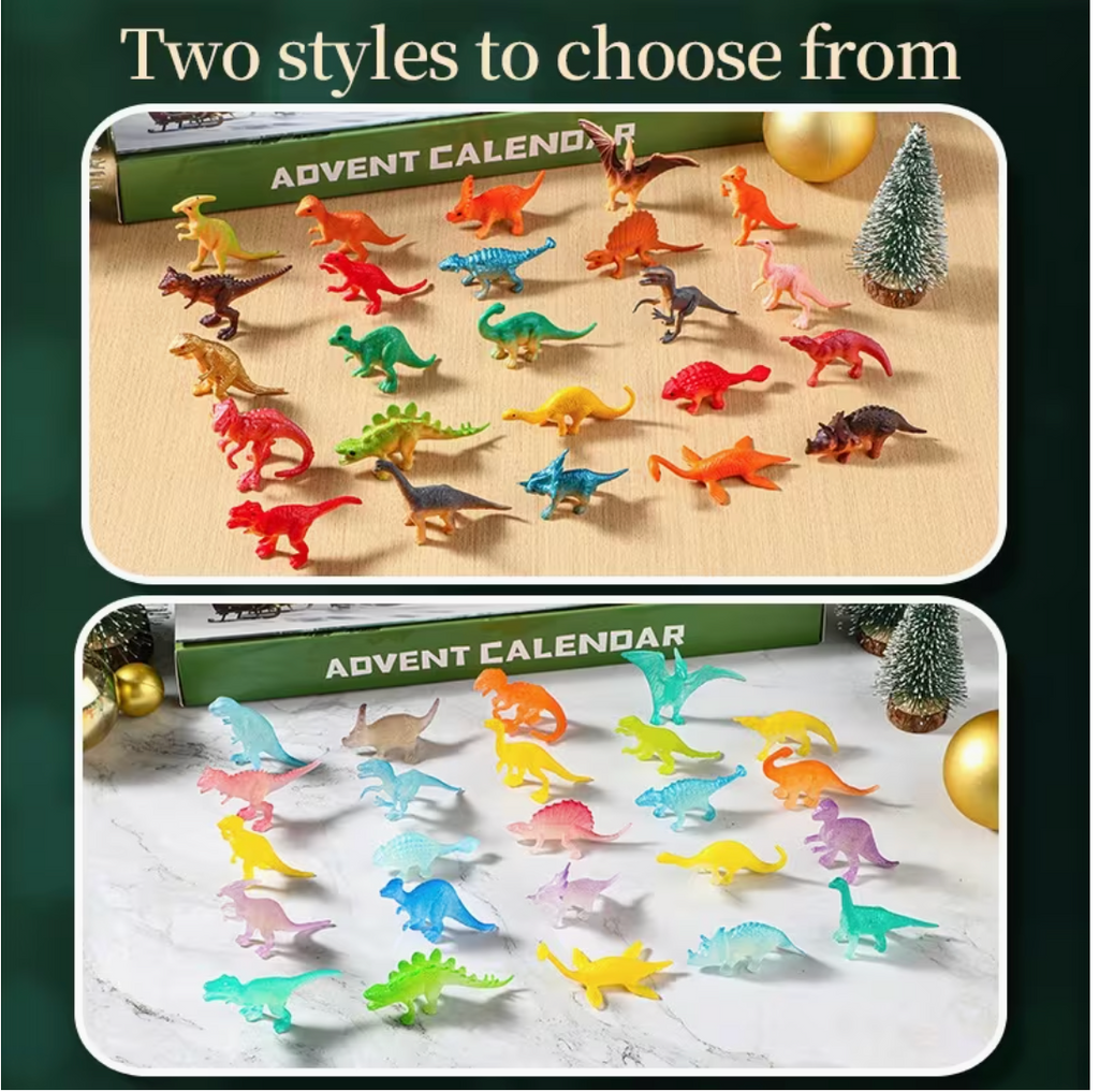Dino Discovery – 24-Day Glow In The Dark Advent Calendar