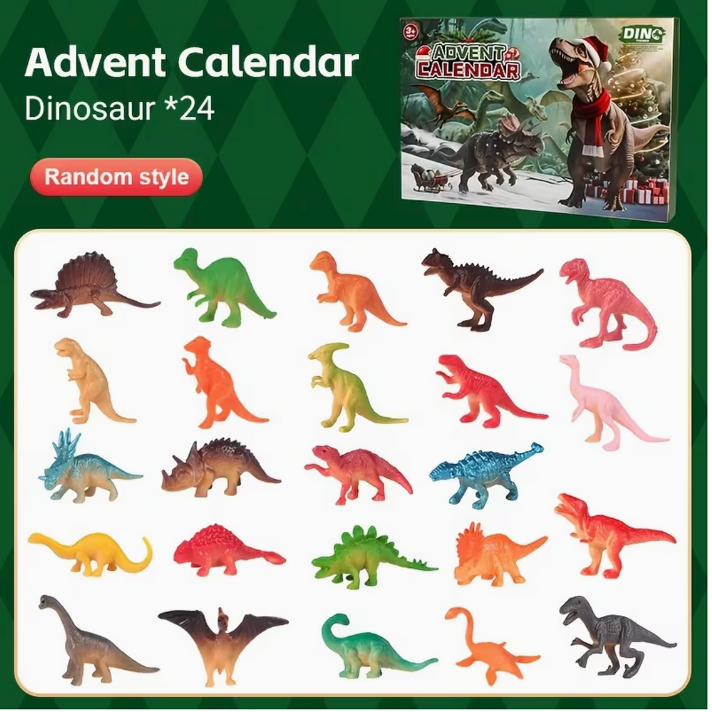 Dino Discovery – 24-Day Glow In The Dark Advent Calendar