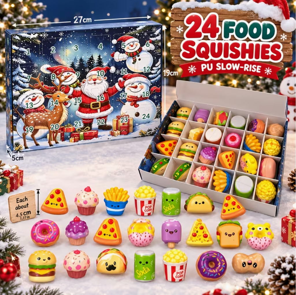 Merry Squish – 24-Day Squishies Advent Calendar