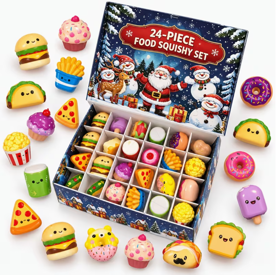 Merry Squish – 24-Day Squishies Advent Calendar