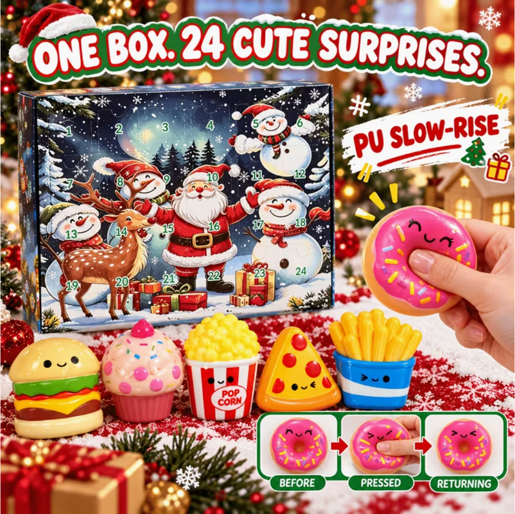 Merry Squish – 24-Day Squishies Advent Calendar
