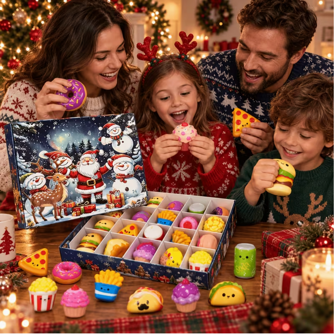 Merry Squish – 24-Day Squishies Advent Calendar
