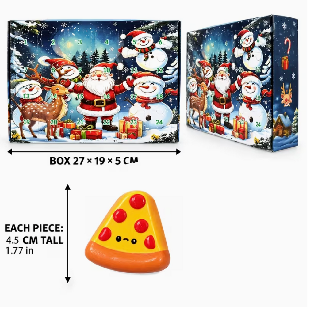 Merry Squish – 24-Day Squishies Advent Calendar