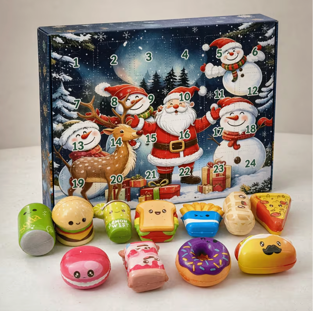 Merry Squish – 24-Day Squishies Advent Calendar