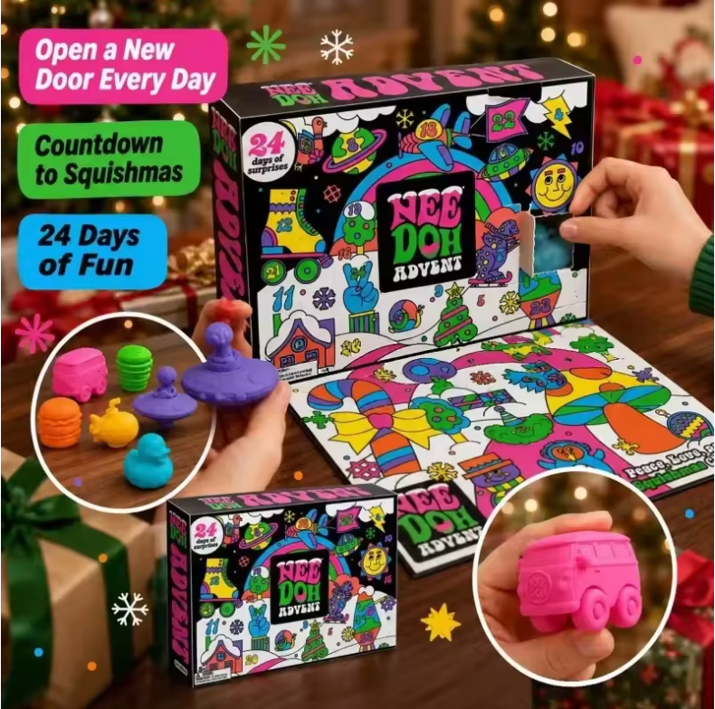 Squishmas – 24-Day Fidget Kids Advent Calendar 2026