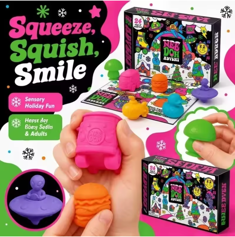 Squishmas – 24-Day Fidget Kids Advent Calendar 2026