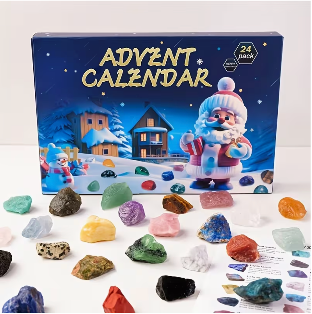 Crystal Discovery – 24-Day Mixed Crystals Advent Calendar