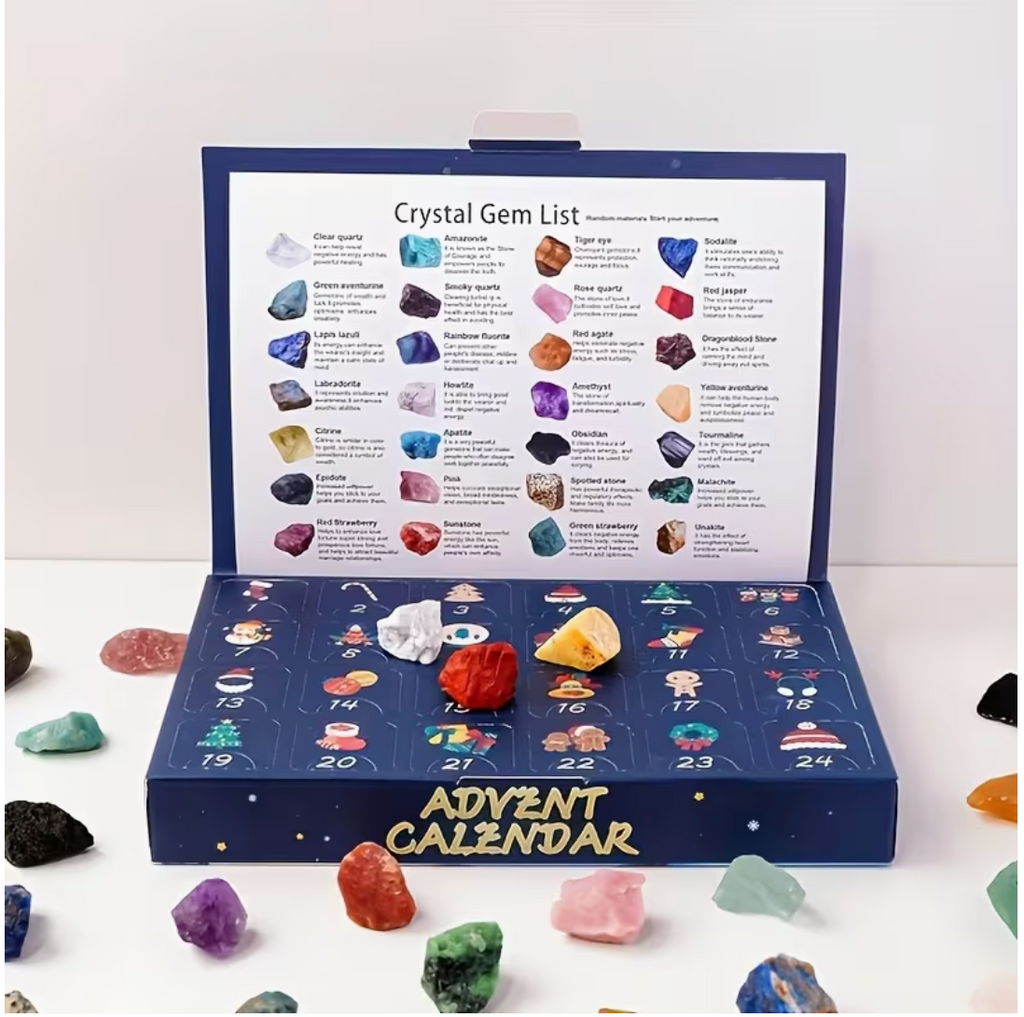 Crystal Discovery – 24-Day Mixed Crystals Advent Calendar