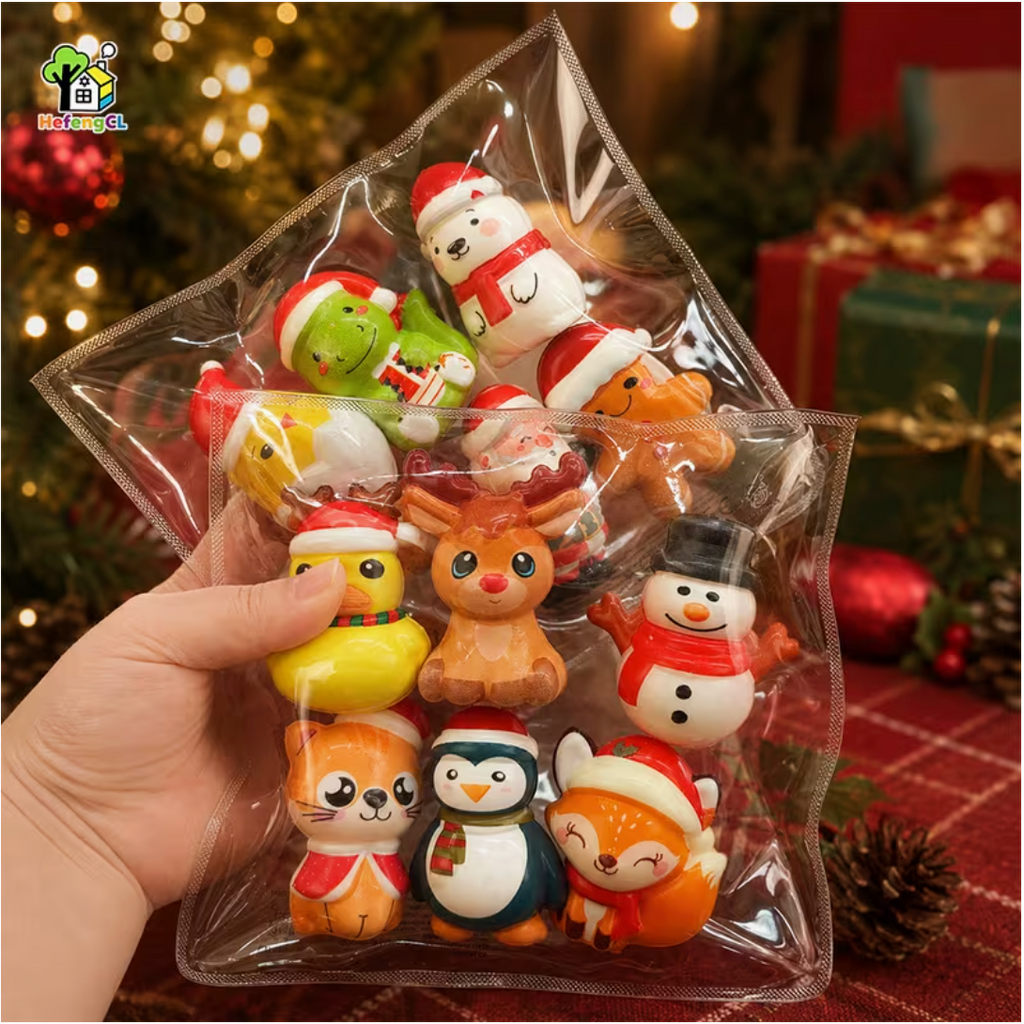 Jolly Squish – Christmas Character Toy Set 2026