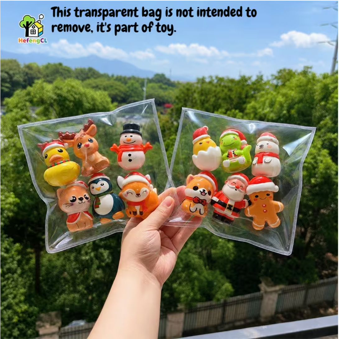 Jolly Squish – Christmas Character Toy Set 2026